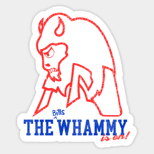 Defunct Buffalo The Whammy Football Team Sticker